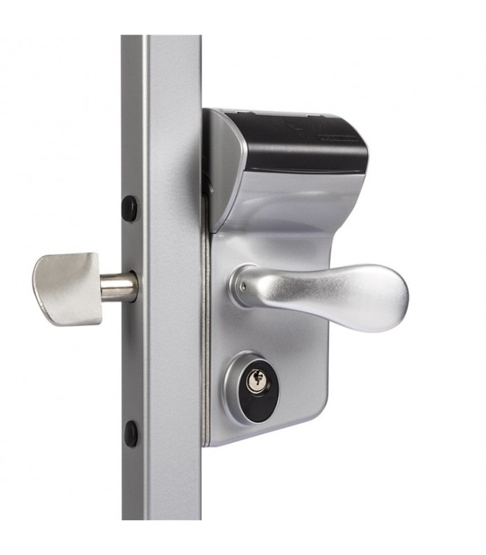 Serrure à code mécanique LLKZ Léonardo mécanisme INOX pour portails coulissants