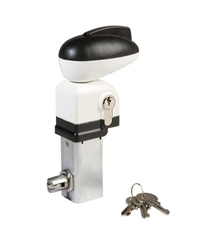 Serrure de sécurité piscine twist 40 LOCINOX mécanisme acier INOX