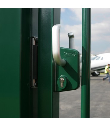 Gache acier inoxydable LOCINOX SSKZ pour serrure de portail coulissant