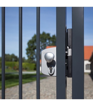 Gâche LOCINOX électrique à émission pour tube 40 à 60mm