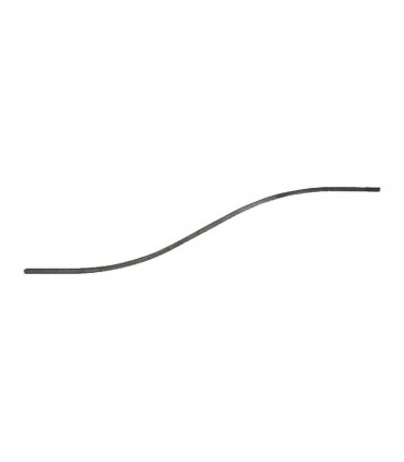 Cintre en forme de chapeau gendarme 40x8mm pour portails