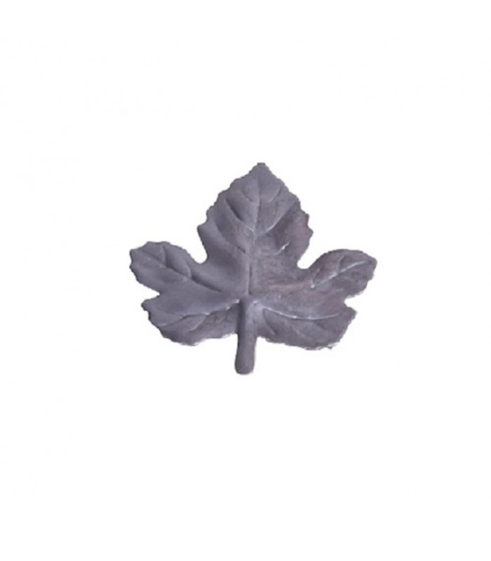 Feuille de vigne tôle fine 0,6mm 57x55mm pour la décoration et les panneaux déco