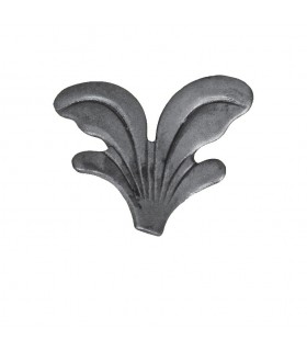 Feuille fantaisie 70x55mm tôle épaisse 3mm pour de la décoration