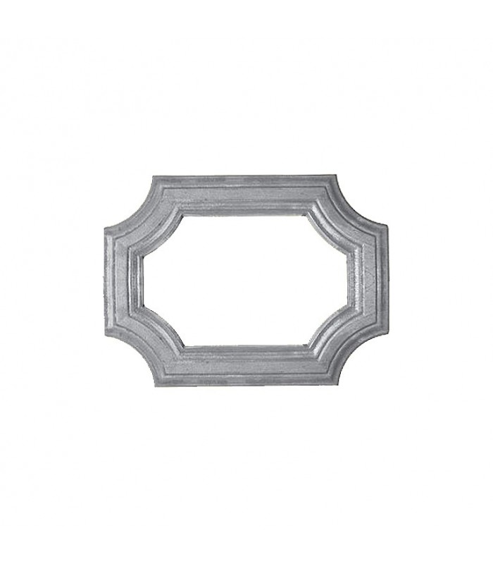 Cadre moulé 300x218mm en profil de 45x10mm pour soubassement de portillon