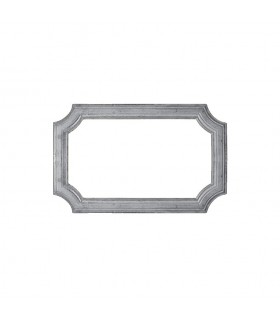 Cadre moulé 485x295mm en profil de 45x10mm pour soubassement de portillon