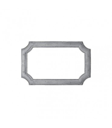 Cadre moulé 485x295mm en profil de 45x10mm pour soubassement de portillon
