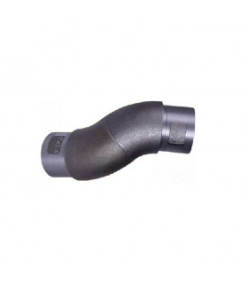 Coude réglable orientable de main courante en acier pour tube ø42,4mm epr 2mm