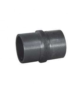 Connecteur droit de main courante en acier pour tube ø42,4mm epr 2,5mm