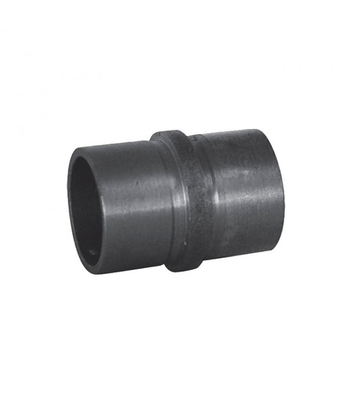 Connecteur droit de main courante en acier pour tube ø42,4mm epr 2,5mm