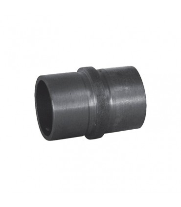 Connecteur droit de main courante en acier pour tube ø42,4mm epr 2,5mm