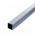 Tube de pergola 40x40x2mm longueur 3m en acier galvanisé zinzimir