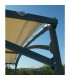 Bâche PVC 680g/m2 pour pergola mistral 6x4m