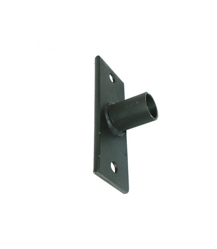 Platine de départ murale de barre renflée de clôture à monter soi-même