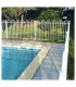 Barrière de piscine en kit normalisée en kit à souder soi-même