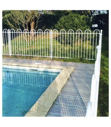 Barrière de piscine en kit normalisée en kit à souder soi-même