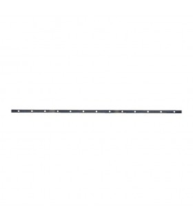 Barre 1900mm poinçonnée 30x8mm 13 trous Ø15mm