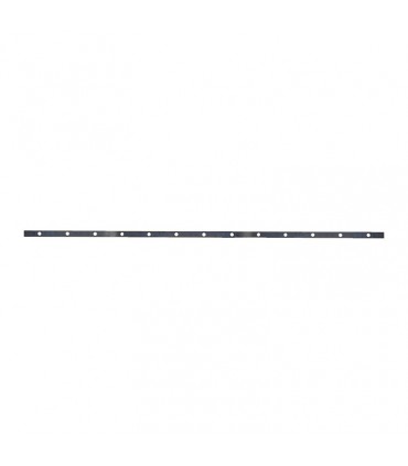 Barre 1900mm poinçonnée 30x8mm 13 trous Ø15mm