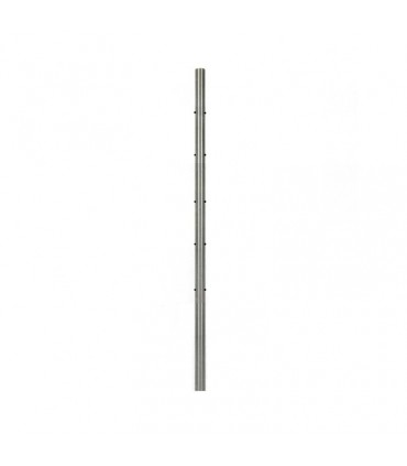 Poteau intermédiaire fixation à l'anglaise, pour montage cable traversant ø4mm INOX 316