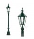 Lampadaire Heidelberg monté sur potelet hauteur 180cm