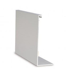 Habillage aluminium anodisé pour profil IN29311 fixation à l'anglaise