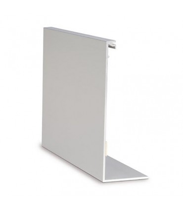Habillage aluminium anodisé pour profil IN29311 fixation à l'anglaise