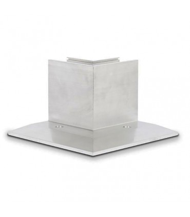 Angle intérieur pour profil IN29321 fixation au sol décalée