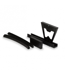 Kit ajustage verres 12,76mm cales et caoutchouc pour profils aluminium