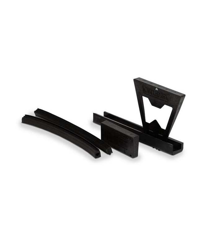Kit ajustage verres 12,76mm cales et caoutchouc pour profils aluminium