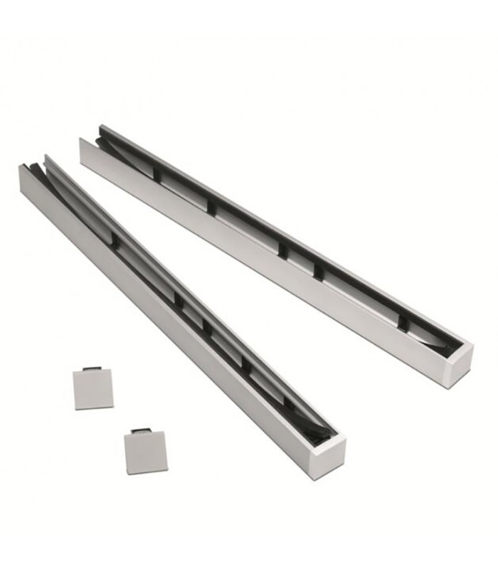 kit de profil aluminium anodisé pour appuis de fenêtre épaisseur 12,76mm