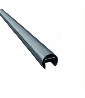 Main courante ronde Ø42,4mm pour garde corps en verre inox 316