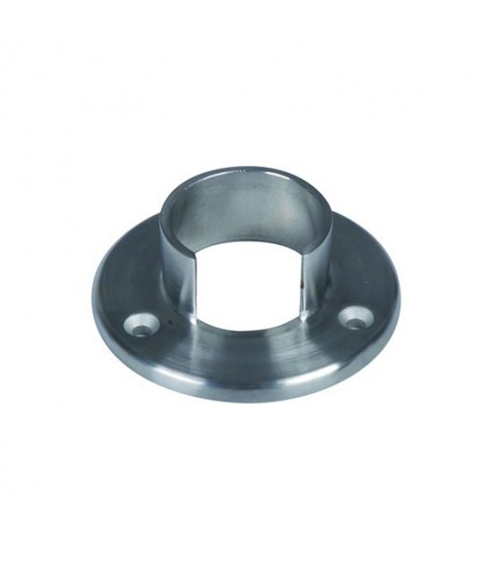 Plaque de fixation de main courante inox 316 ronde Ø42,4mm
