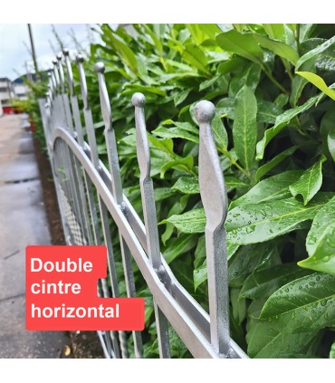 Grille de cloture ELEGANCE 10 prête à poser