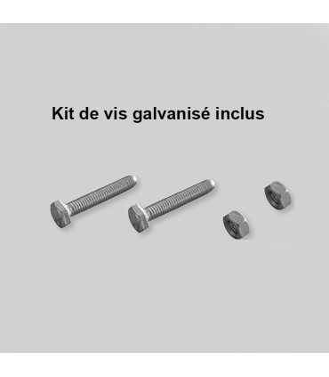 Poteau de départ à fixer de cloture ELEGANCE