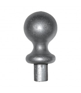 Pointe de lance aluminium Ø13,5mm hauteur 50mm