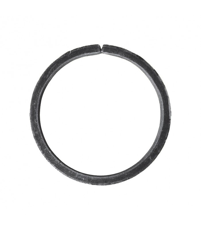 Cercle diamètre 115mm ext plat de 12x6mm en acier roulé non soudé.