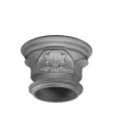 Chapiteau hauteur 97m pour tube ø80mm lisse aluminium poteau modulaire