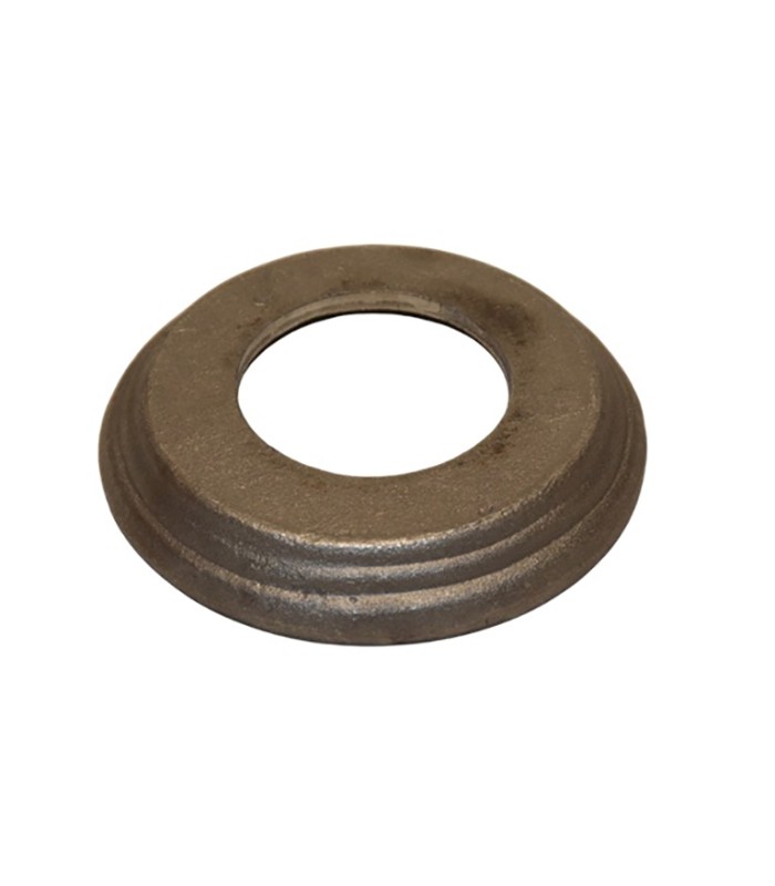 Cache scellement ø120mm hauteur 20mm alésage ø60mm en acier forgé