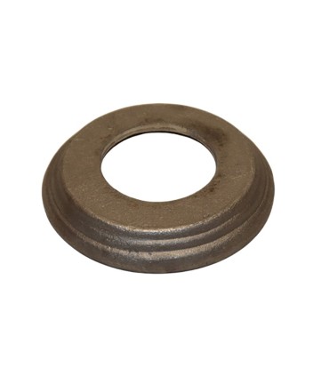 Cache scellement ø120mm hauteur 20mm alésage ø60mm en acier forgé