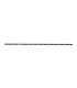 Barre poinçonnée 30x8mm 13 trous ø15mm longueur 190cm pour clôtures et grilles