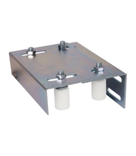 Rail de guidage 4 galets modulables pour portails coulissants