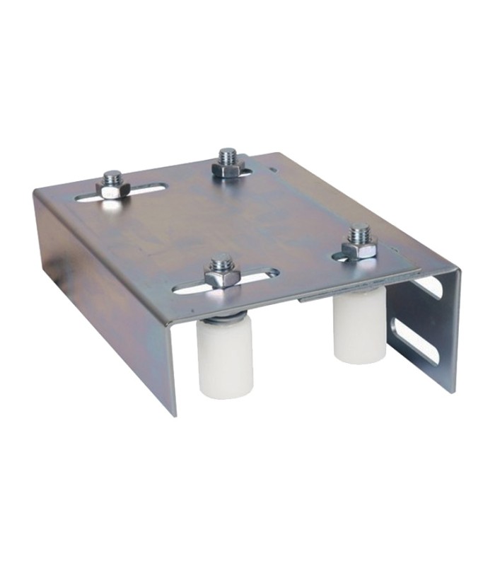 Rail de guidage 4 galets modulables pour portails coulissants