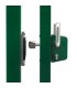 Serrure à crochet mécanisme INOX LSKZ 80x80 pour portails coulissants