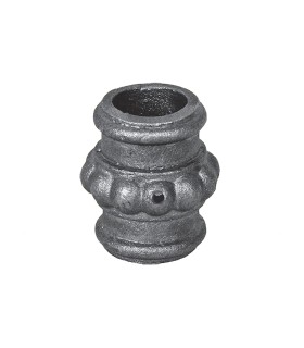 Manchons garnitures 40mm alésage ø16,5mm moyenne en fonte aciérée pour balustres