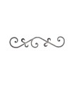 Panneau balustre 650x130mm rond de 12mm volute à enroulement en acier grenaillé