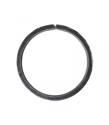 Cercle diamètre 125mm ext plat de 20x8mm en acier roulé non soudé.