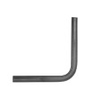 Coude 90° acier 40x8mm pour main courante profilée