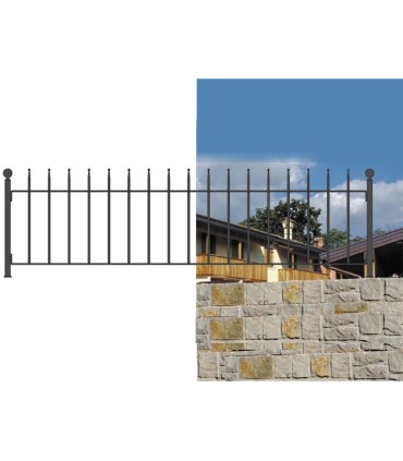 Grille cloture EASY 6 prête à poser