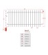 Grille clôture EASY 15 prête à poser