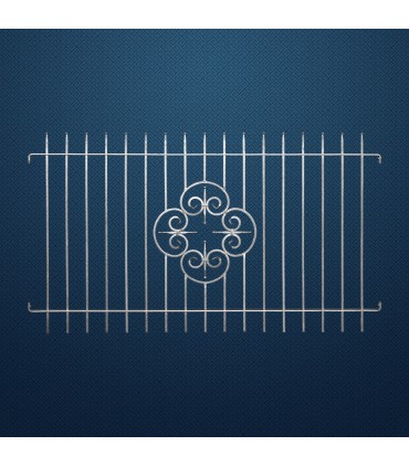 Grille de cloture GENOVA 12 prête à poser