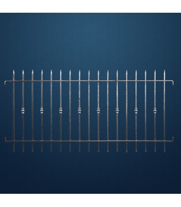 Grille de cloture VIENNA 10 prête à poser